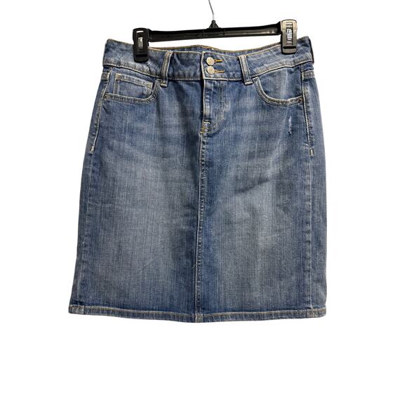 Old Navy Denim Skirt Size 6 - Picture 1 of 3